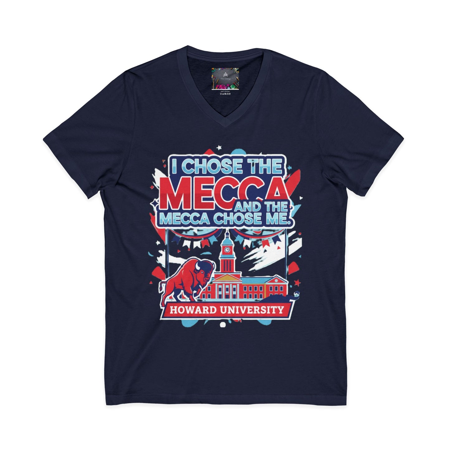 I Chose the Mecca and the Mecca Chose Me Unisex T-Shirt/A bold Howard-inspired statement tee for those who proudly embrace the Mecca.