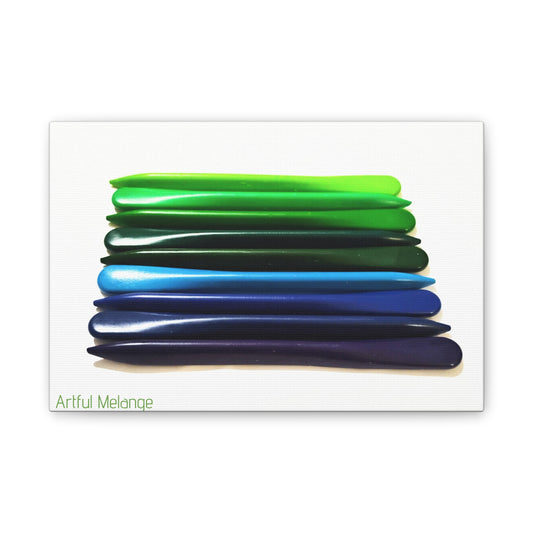 Spectrum Stacks: A Colorful Daydream in Posters and Canvas Prints
