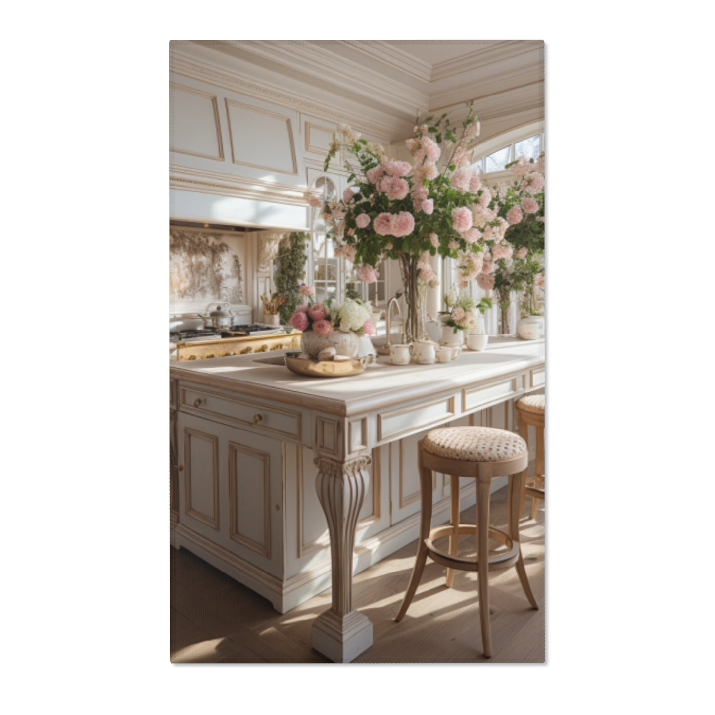 French Country Kitchen Area Rug