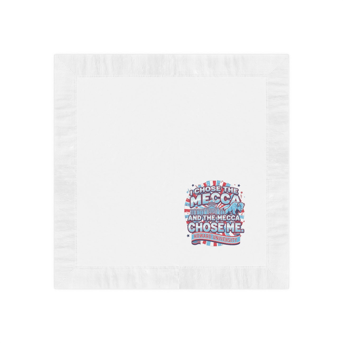 Howard University Bison Pride Napkins 2