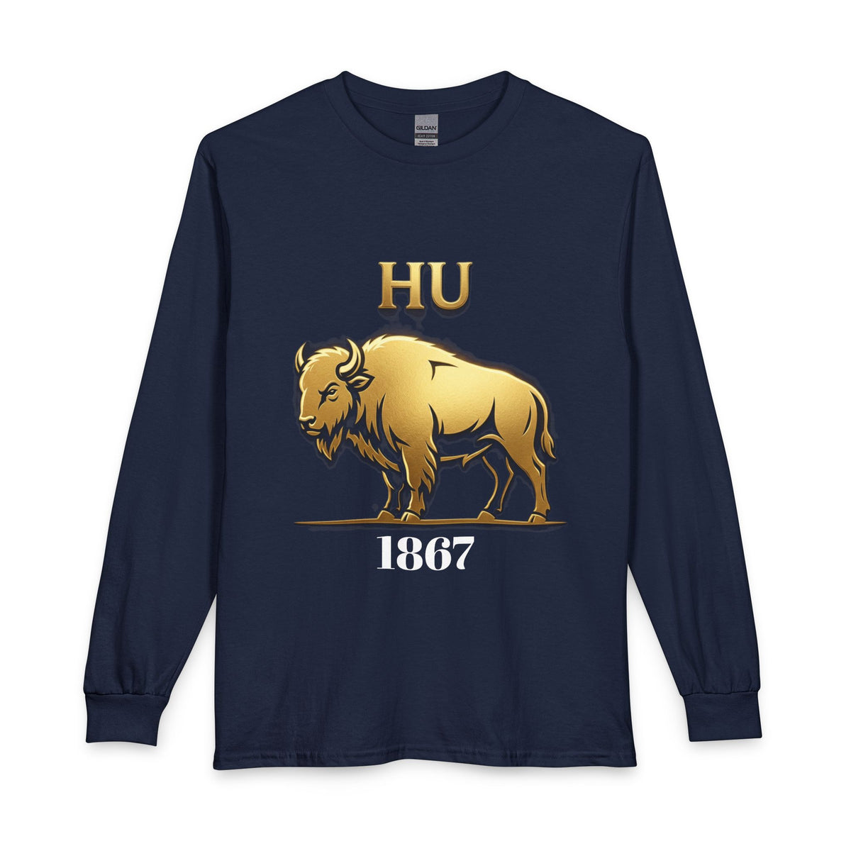 Howard University Heritage Reserve/Unisex Long Sleeve T-Shirt 7