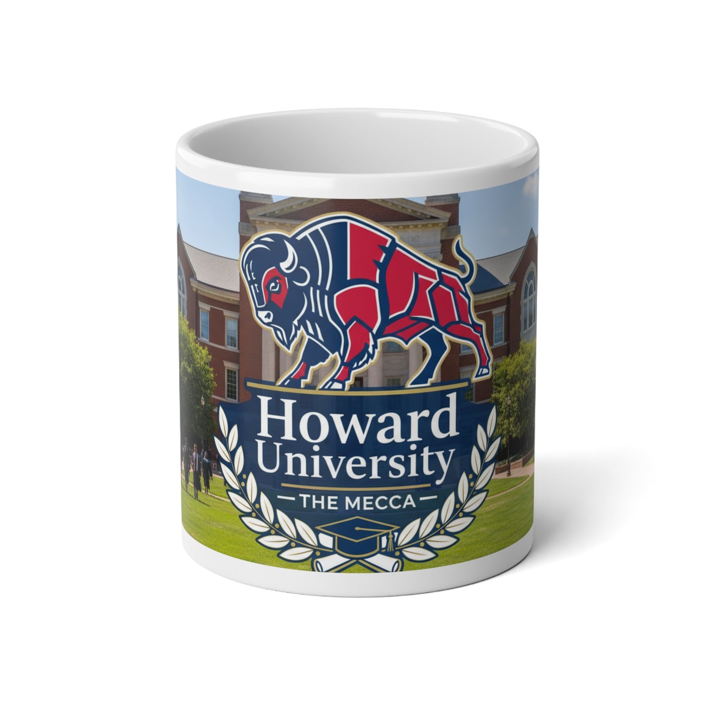 Howard Bison Heritage Mug – The Mecca Jumbo Mug 7, 20oz