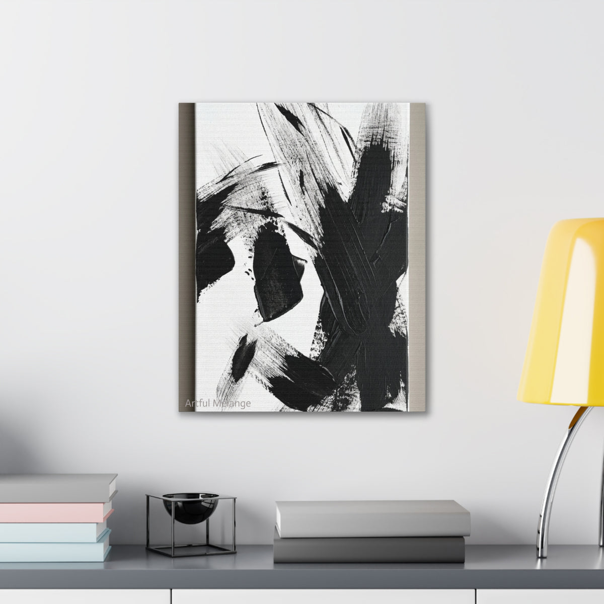 Acrylic Abstract Canvas Print - Richly Textured Artistry