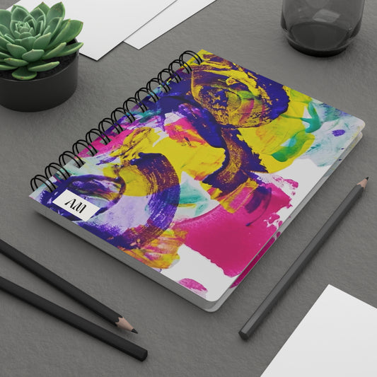 Vivid Canvas Chronicles Spiral Bound Journal