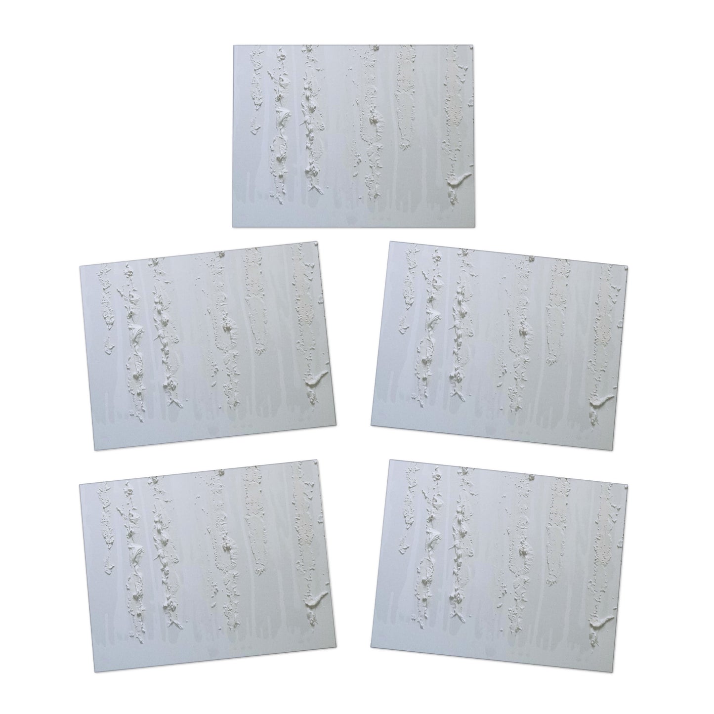 Elegance in Ink:  Abstract Art Note Card Set(5-Pack)
