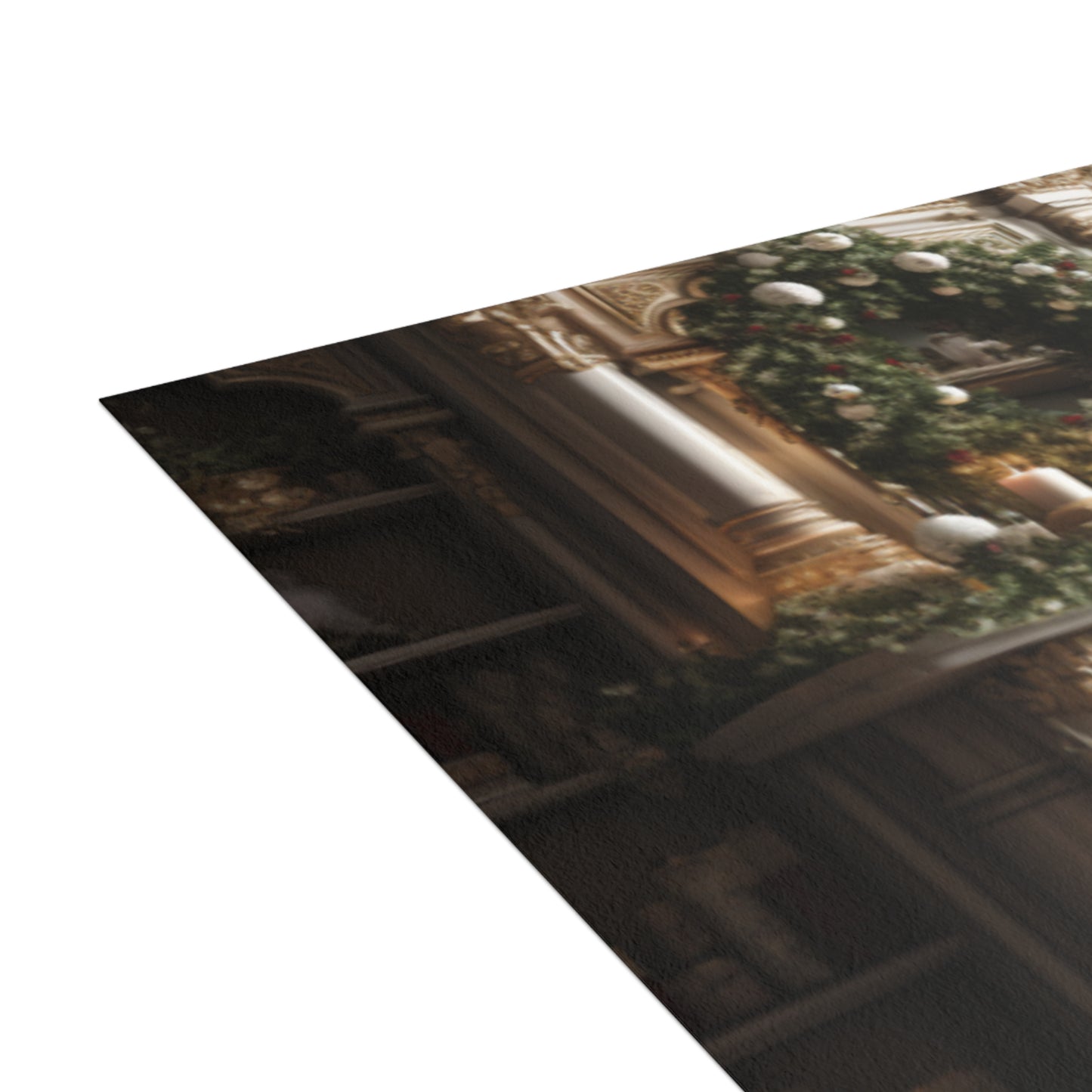 Regal Radiance: Opulent Christmas Greeting Cards