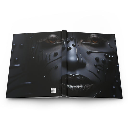 Elegance In Black: Melanated Hardcover Journal