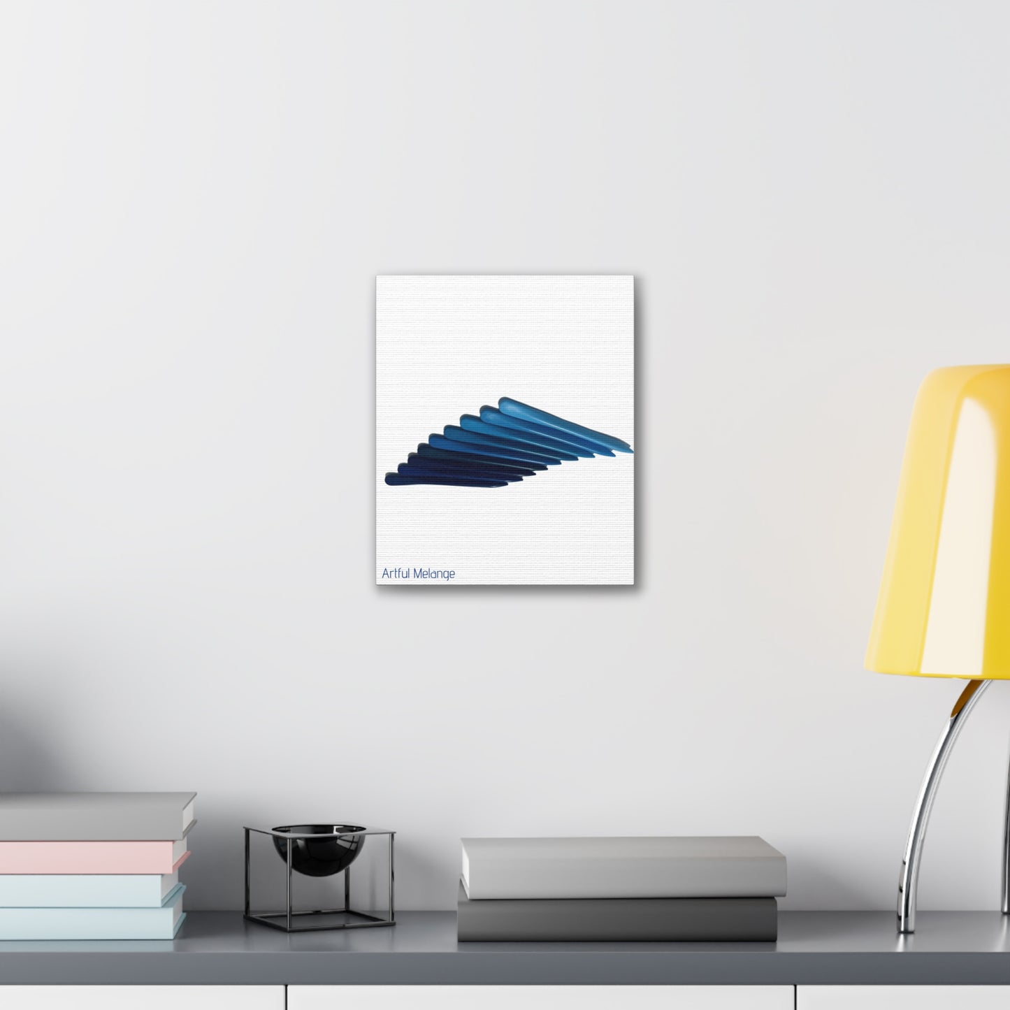 Spectrum Stacks: A Colorful Daydream in Posters and Canvas Prints/Vote Blue wave