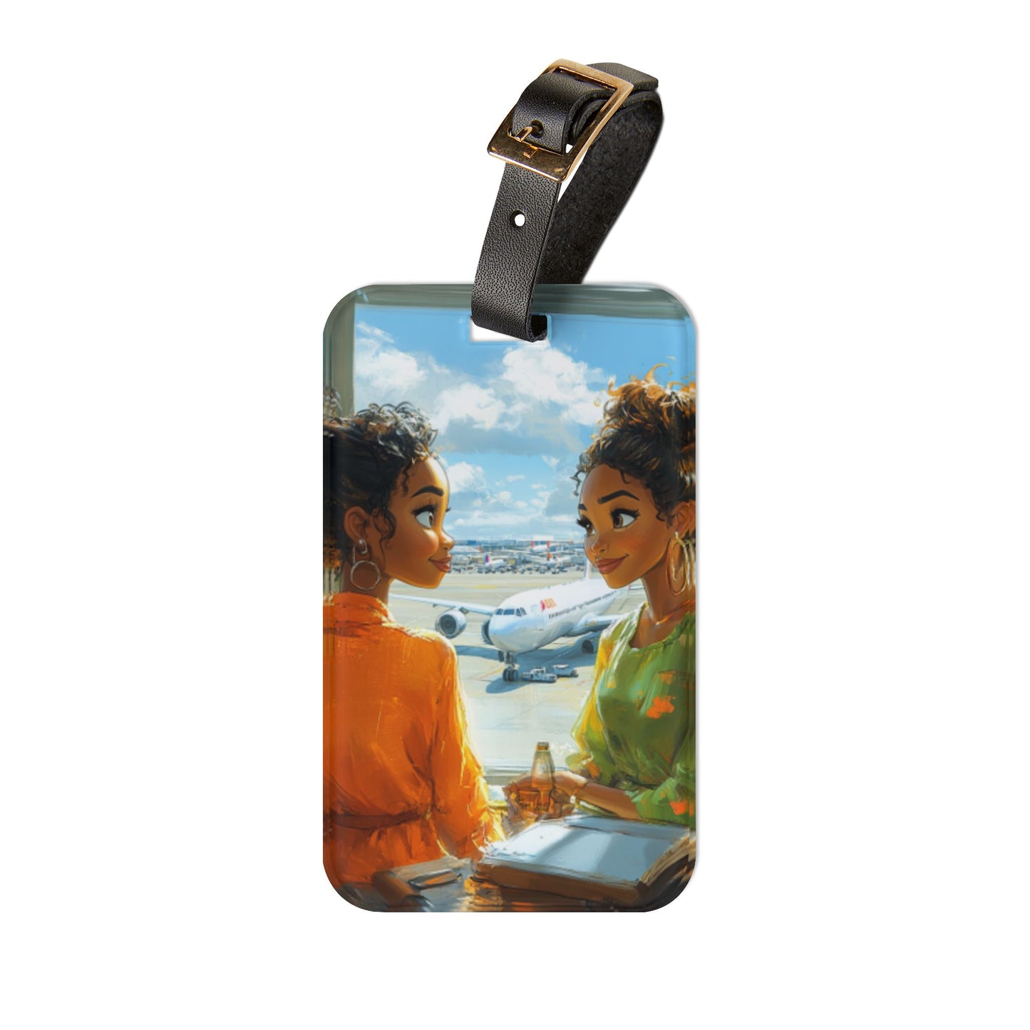Art Voyage Sisters That Travel Luggage Tag Collection