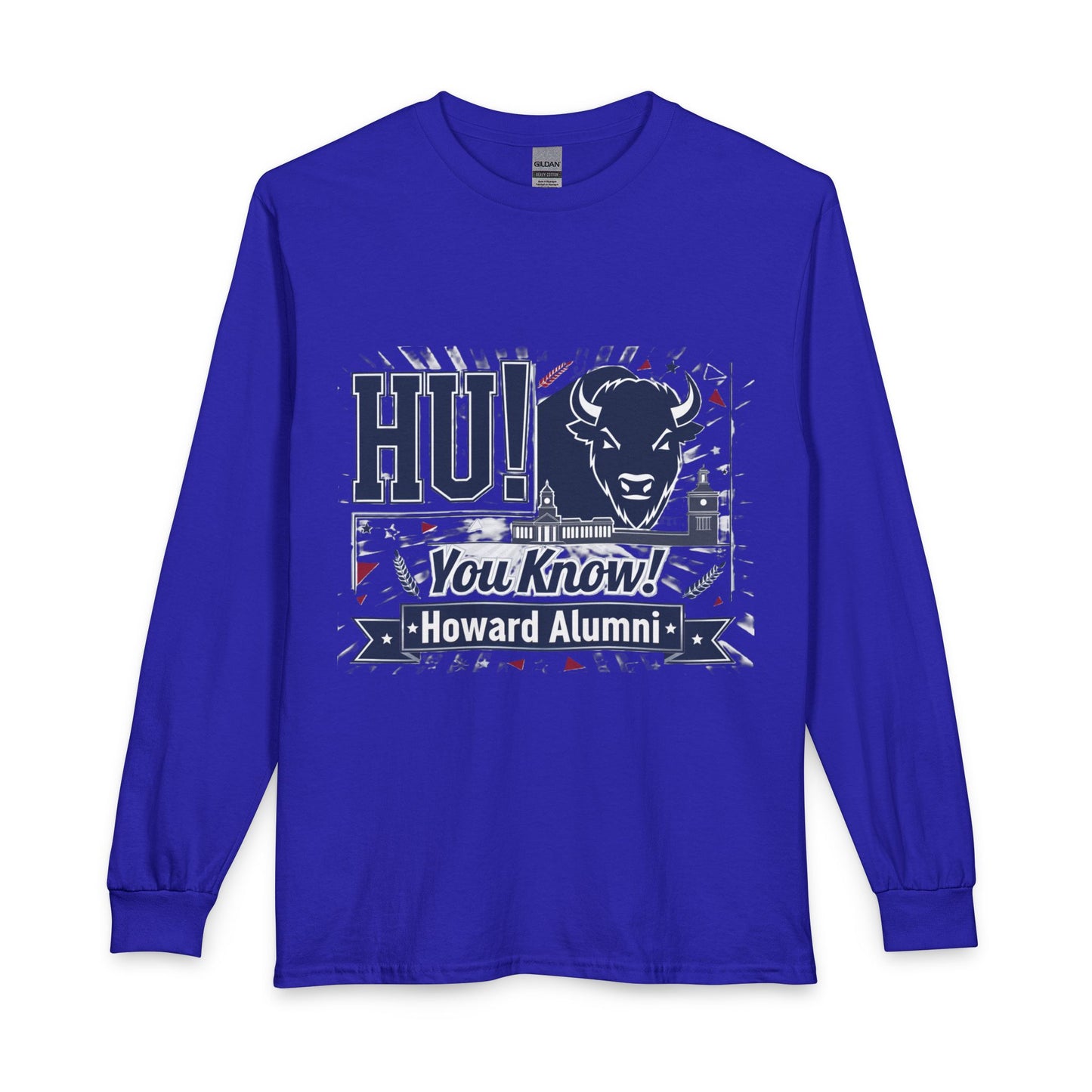 Howard University Heritage Reserve/Unisex Long Sleeve T-Shirt 6