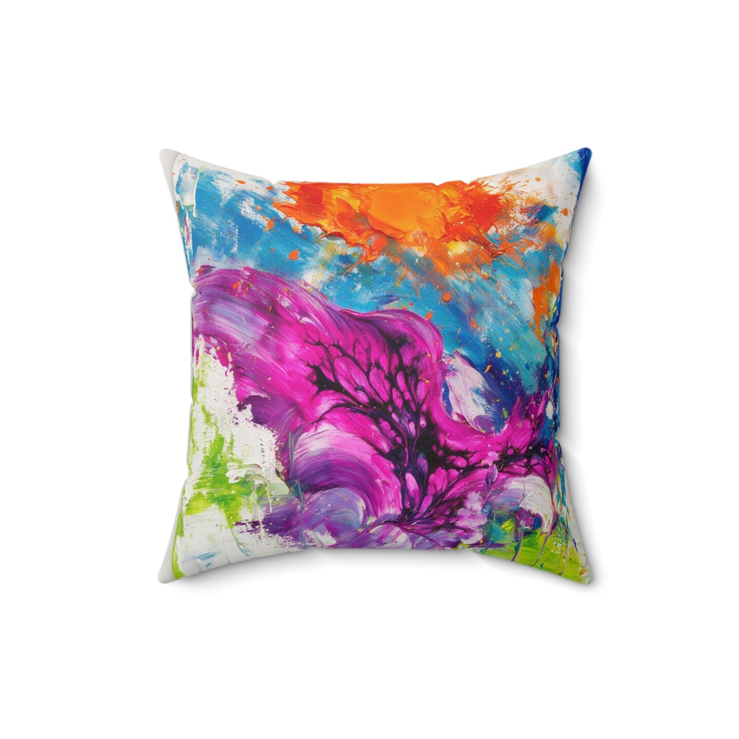 Artistic Abstractions: Abstract Acrylic Art Pillows Collection