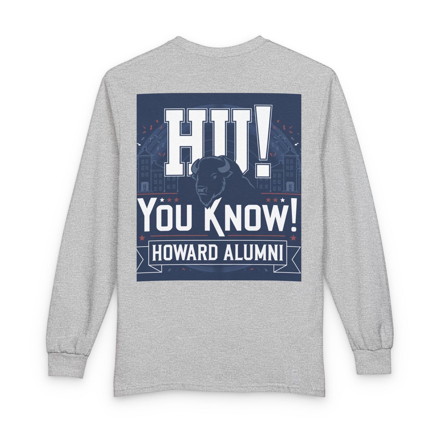 Howard University Heritage Reserve/Unisex Long Sleeve T-Shirt 6