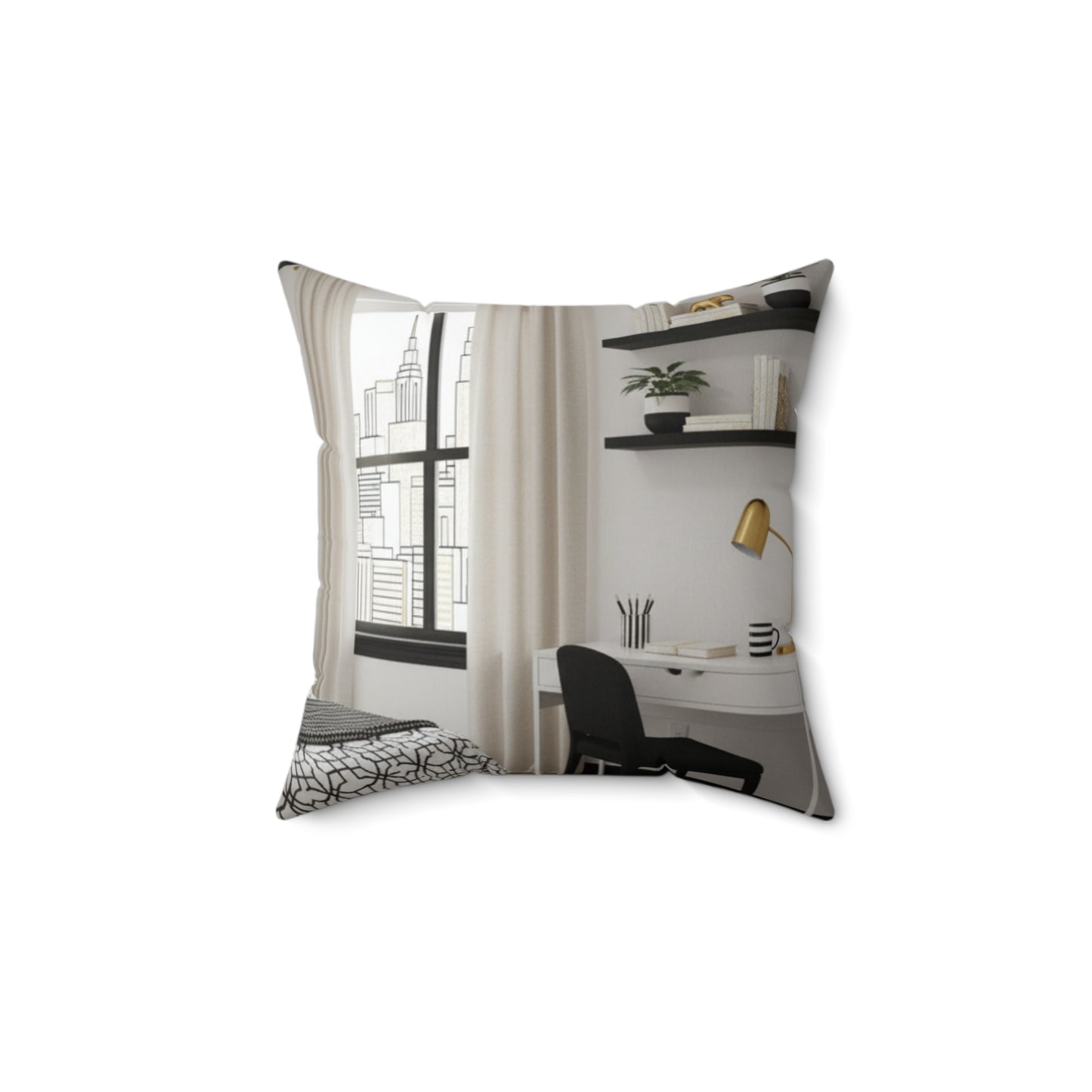 HOWARD NIGHTS PILLOW COLLECTION/ LIVE THE YARD /STYLE YOUR SPACE BLK1