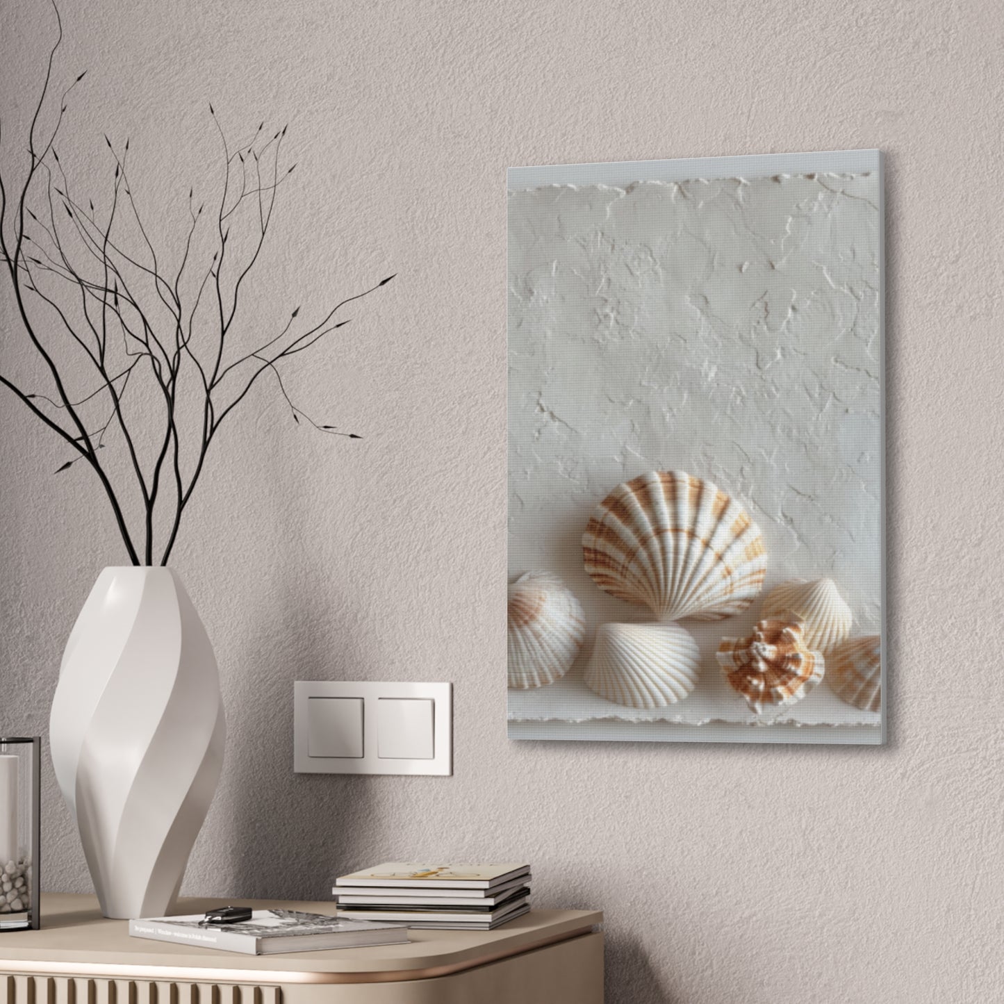 Seashell Serenity Canvas Print