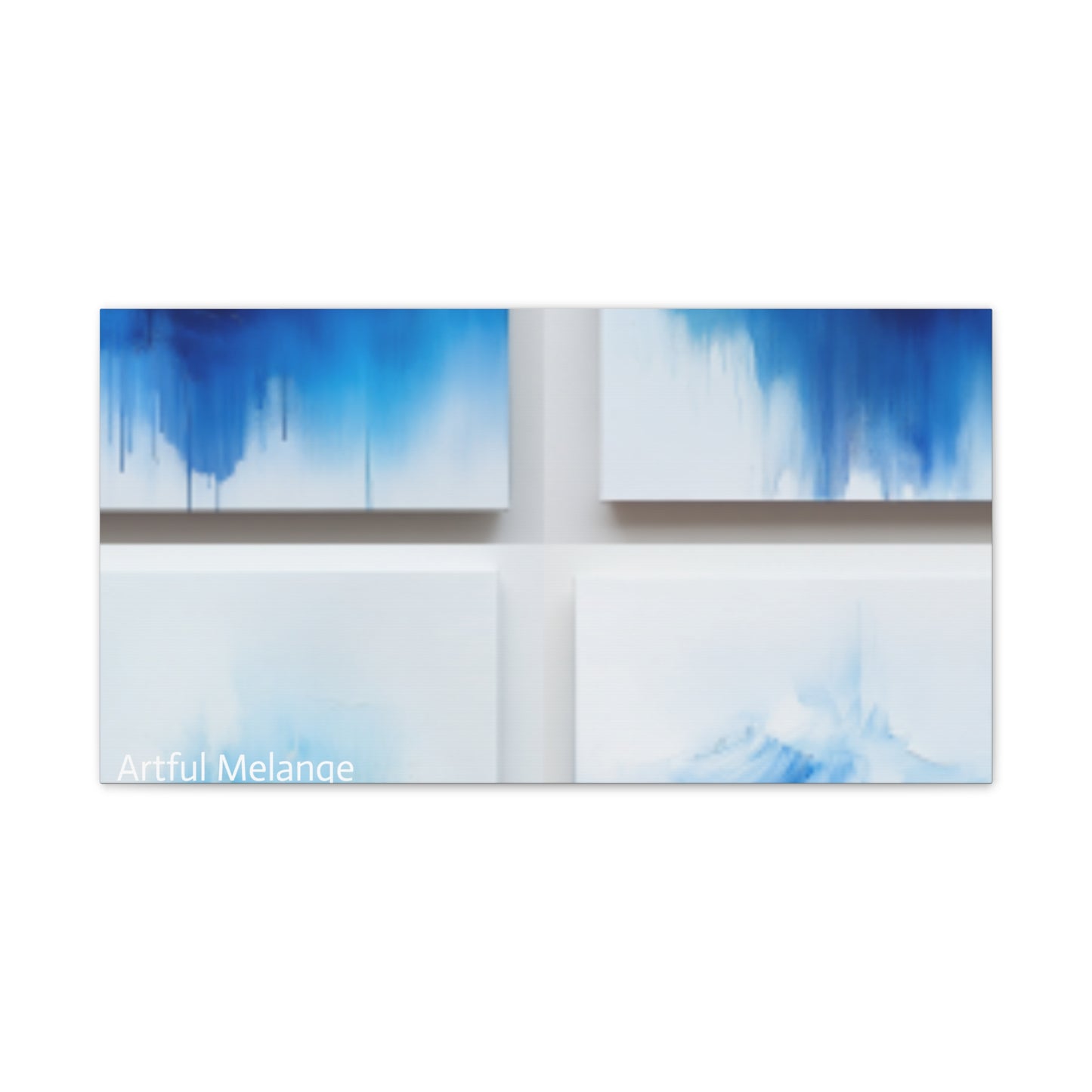Acrylic Abstract Canvas Print - Richly Textured Artistry