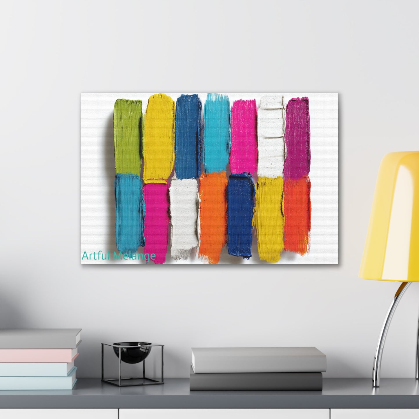 Acrylic Abstract Canvas Print - Richly Textured Artistry