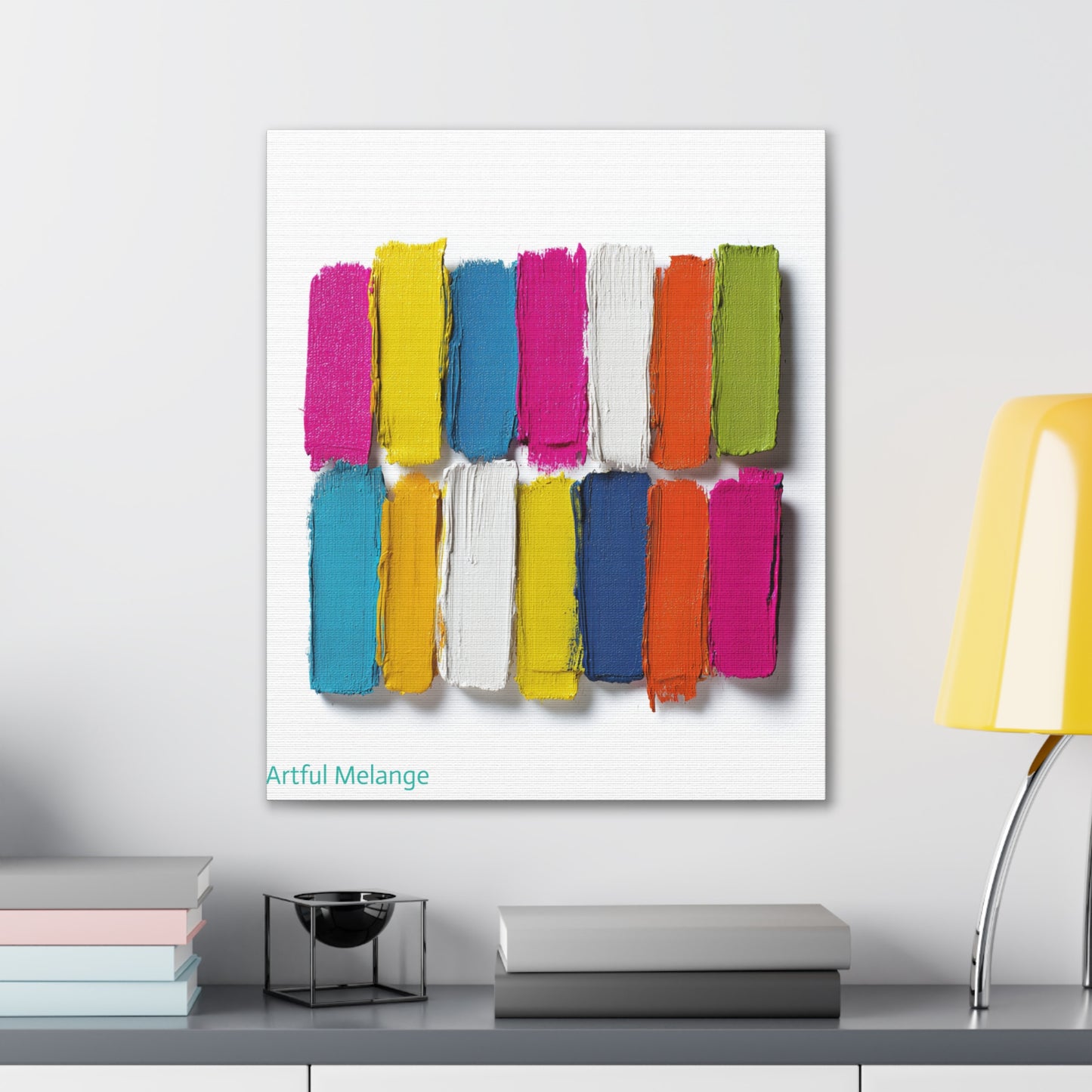 Acrylic Abstract Canvas Print - Richly Textured Artistry