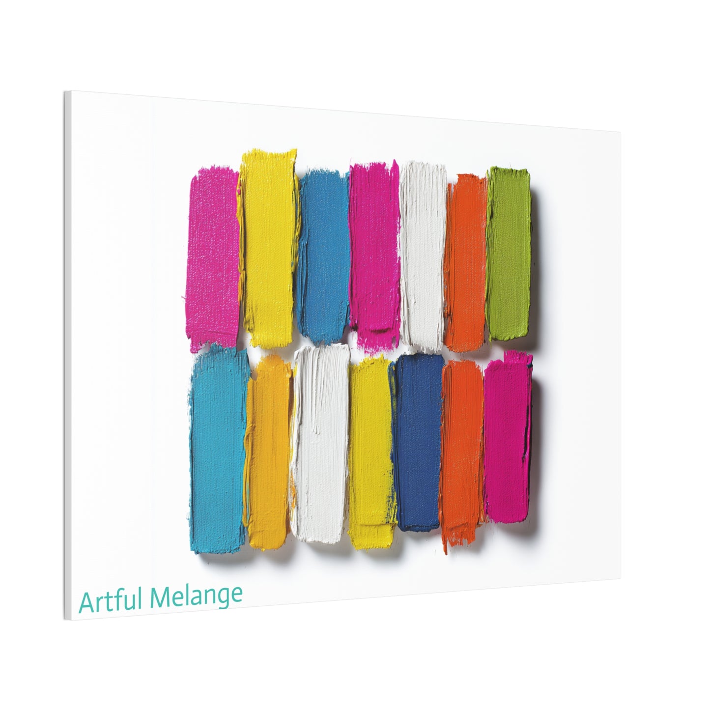 Acrylic Abstract Canvas Print - Richly Textured Artistry