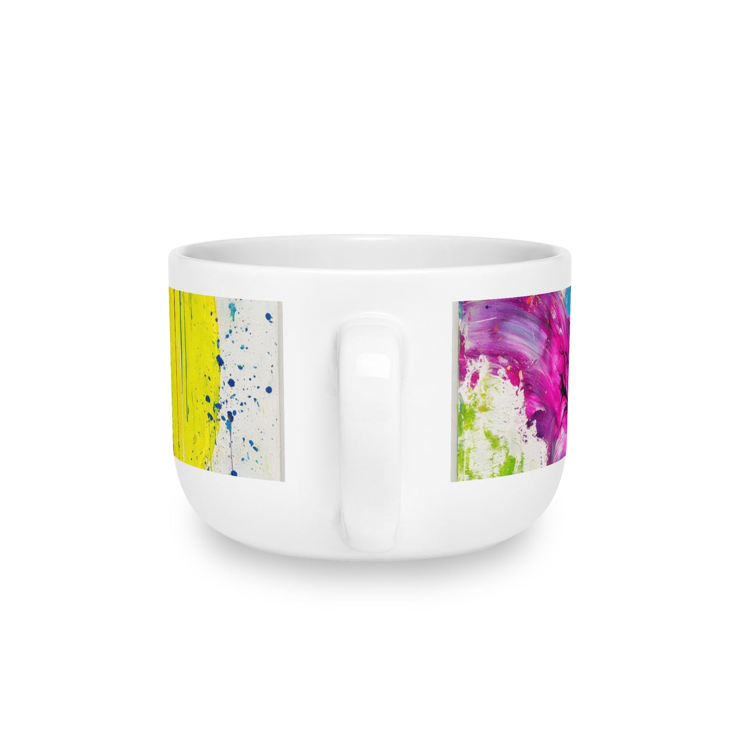 ChromaSoul™ Abstract Latte Mug Collection, 25oz