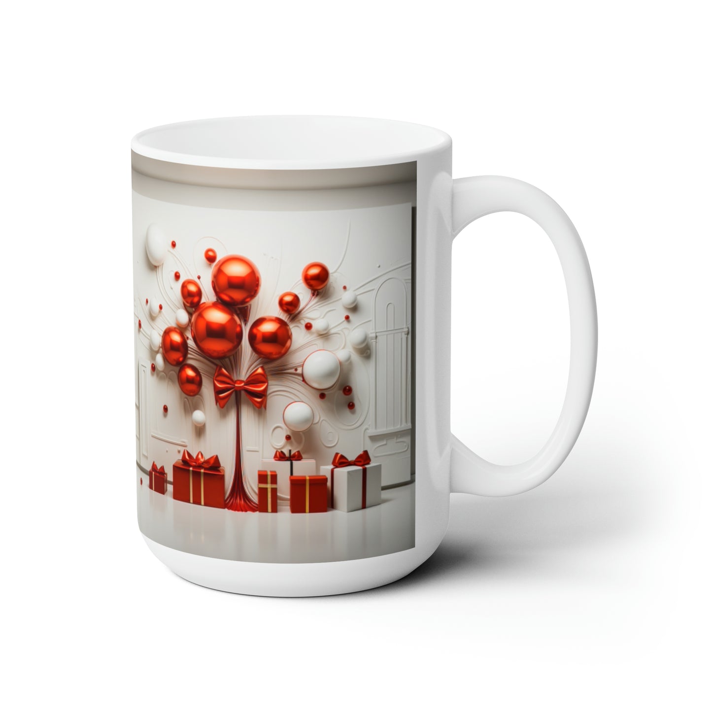 Holiday Mugs: Embrace the Season with Our Festive Living Scenes 15oz