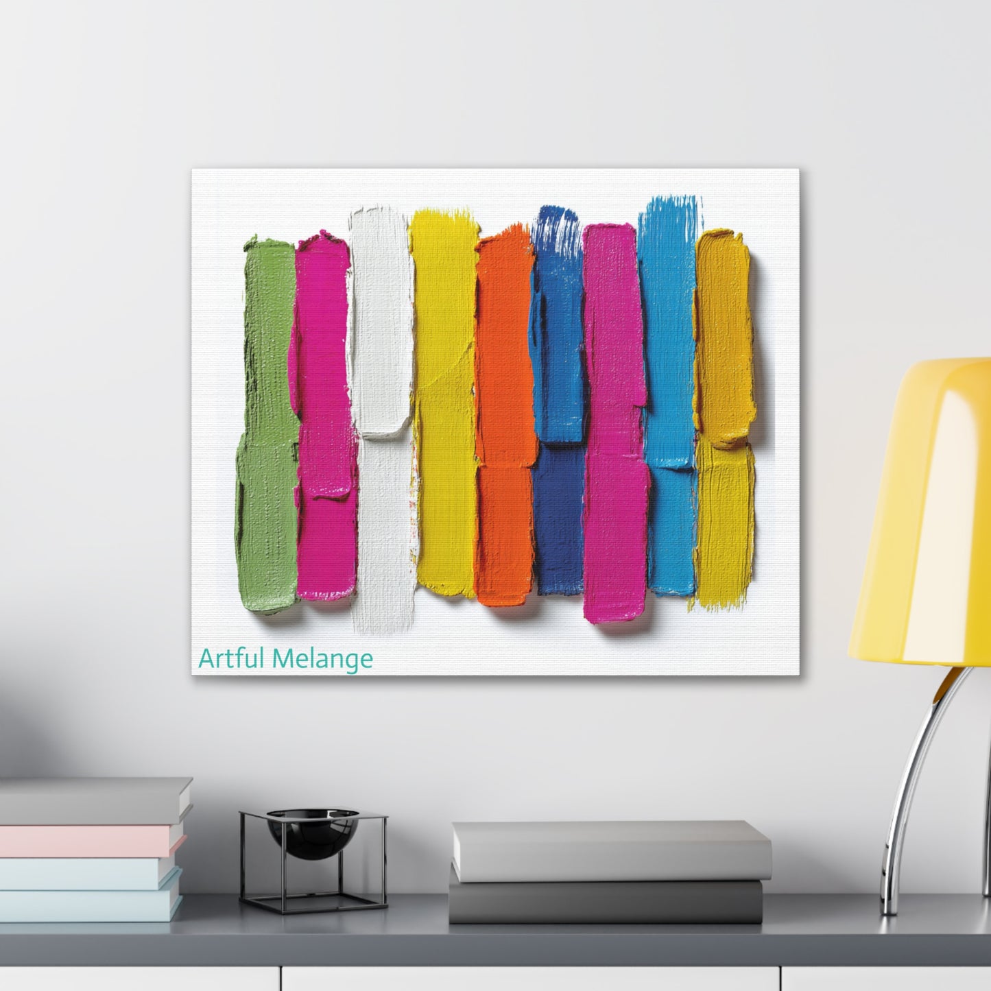 Acrylic Abstract Canvas Print - Richly Textured Artistry