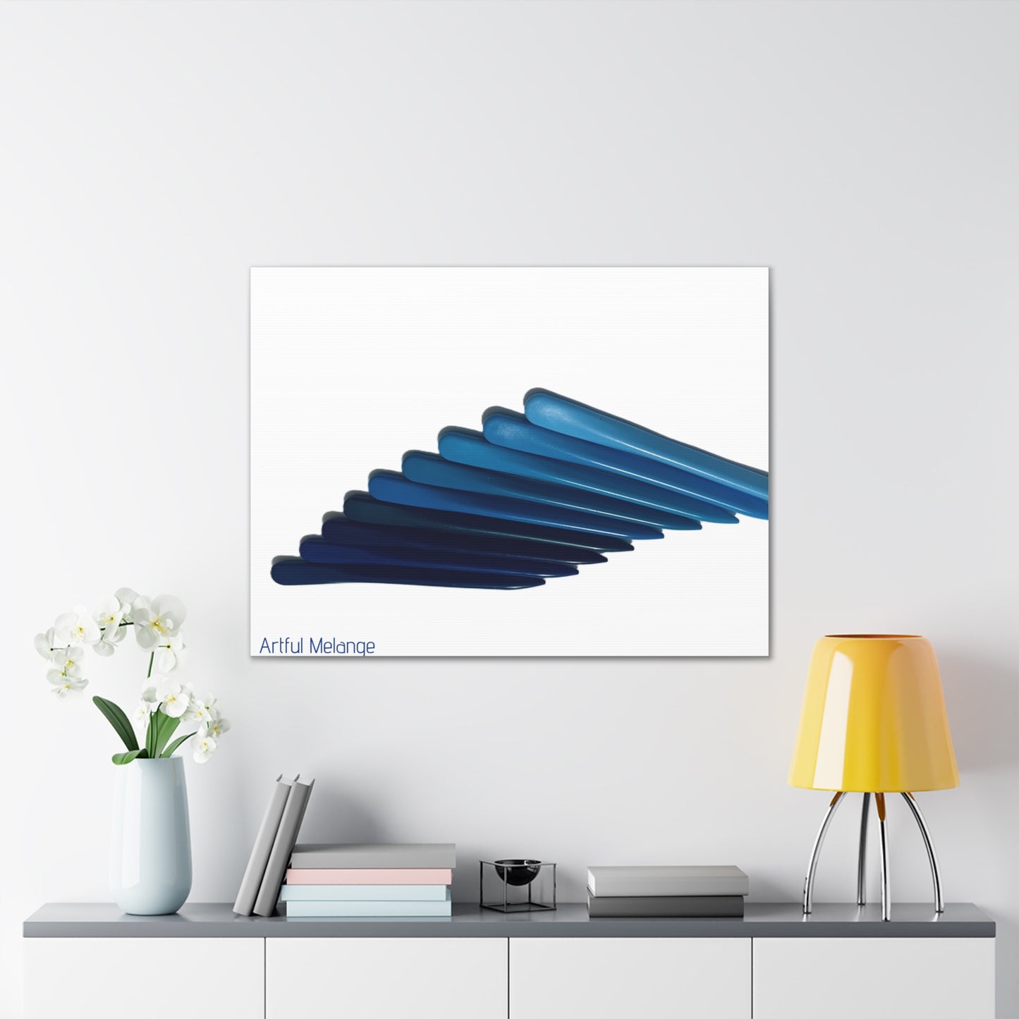 Spectrum Stacks: A Colorful Daydream in Posters and Canvas Prints/Vote Blue wave