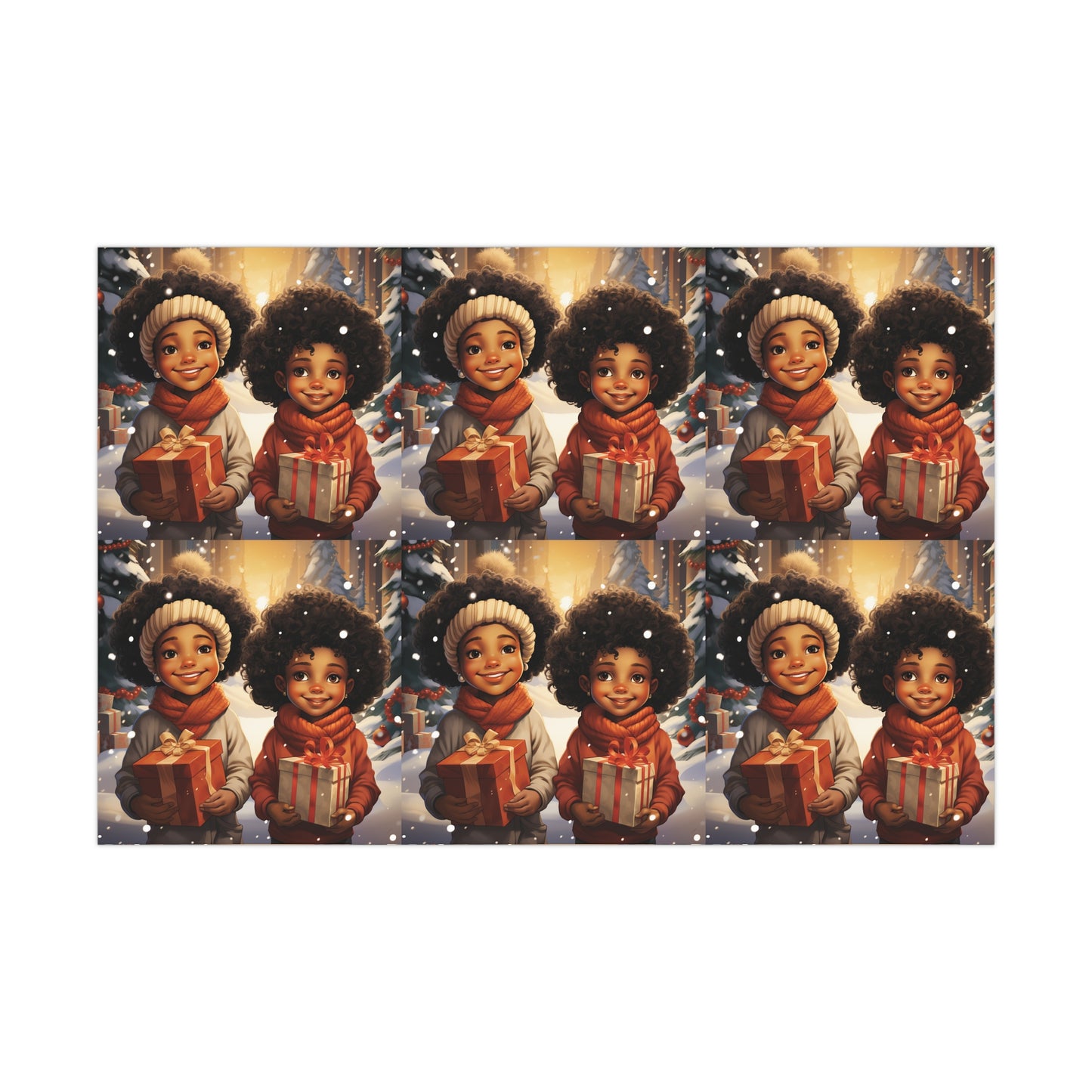 Harmony Holidays Wrapping Paper Sheet
