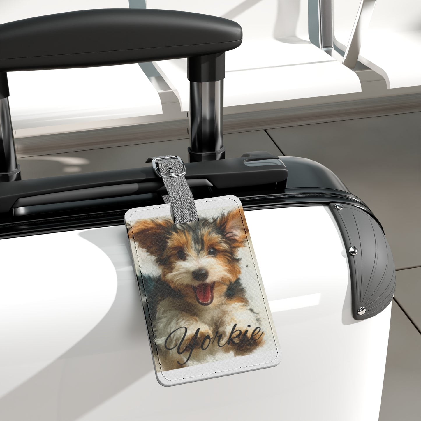 Pawfect Travels™ Pet-Inspired  Luggage Tag, Rectangle