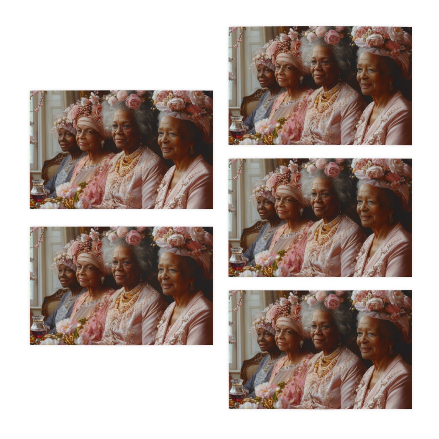 Mimosas and Melanin Note Card Set (5-Pack)