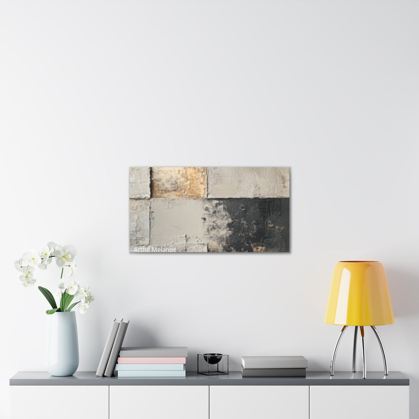 Acrylic Abstract Canvas Print - Richly Textured Artistry
