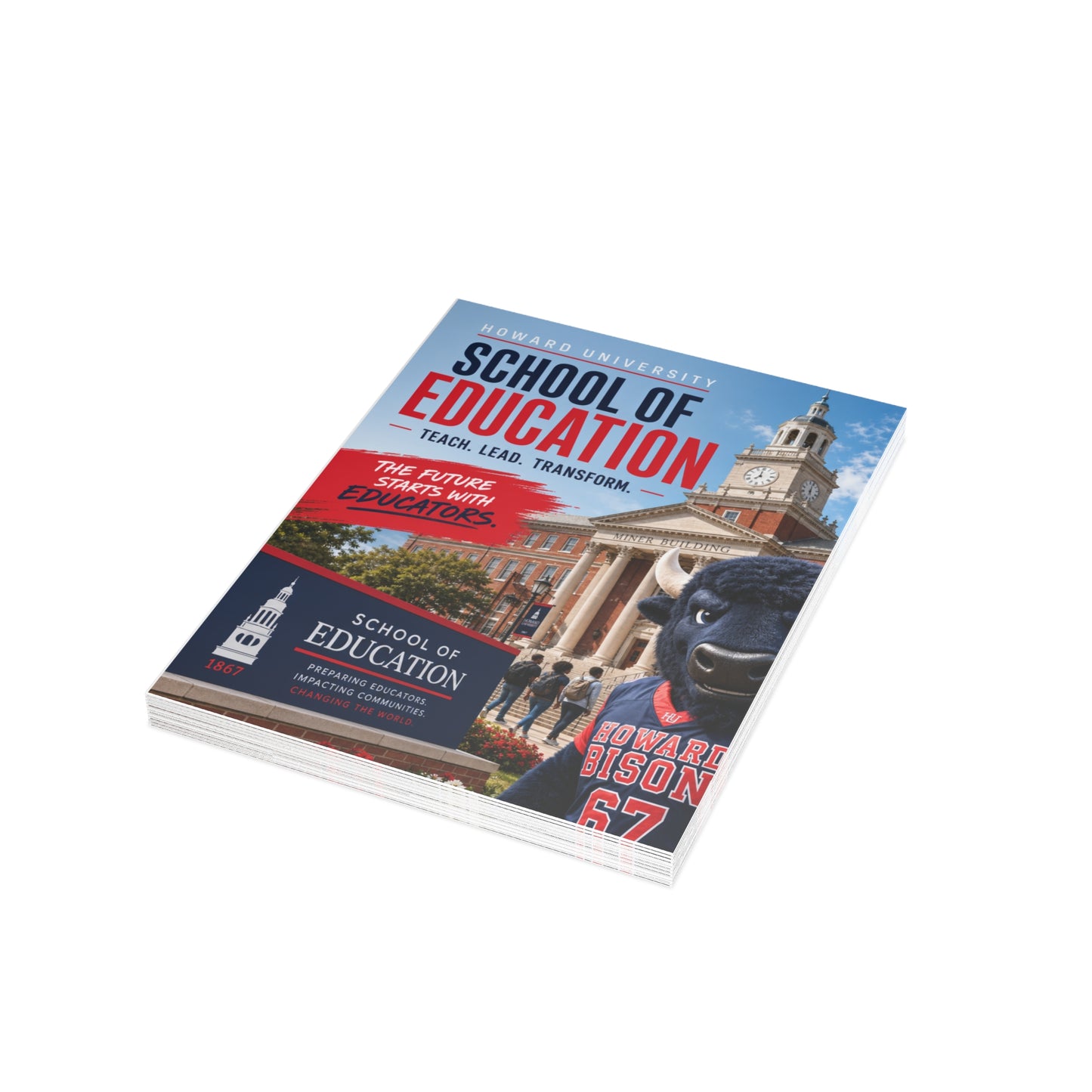 Howard University School of Education Postcard Set 1 (envelopes included)