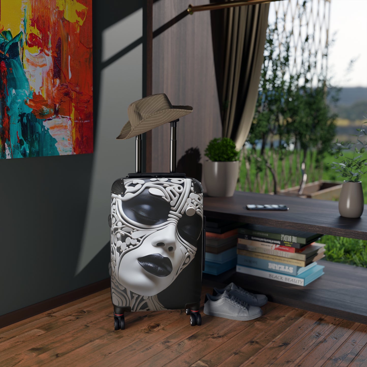 Melanated Jetsetter: Ubuntu Horizon: Stylish Travel Luggage Pieces