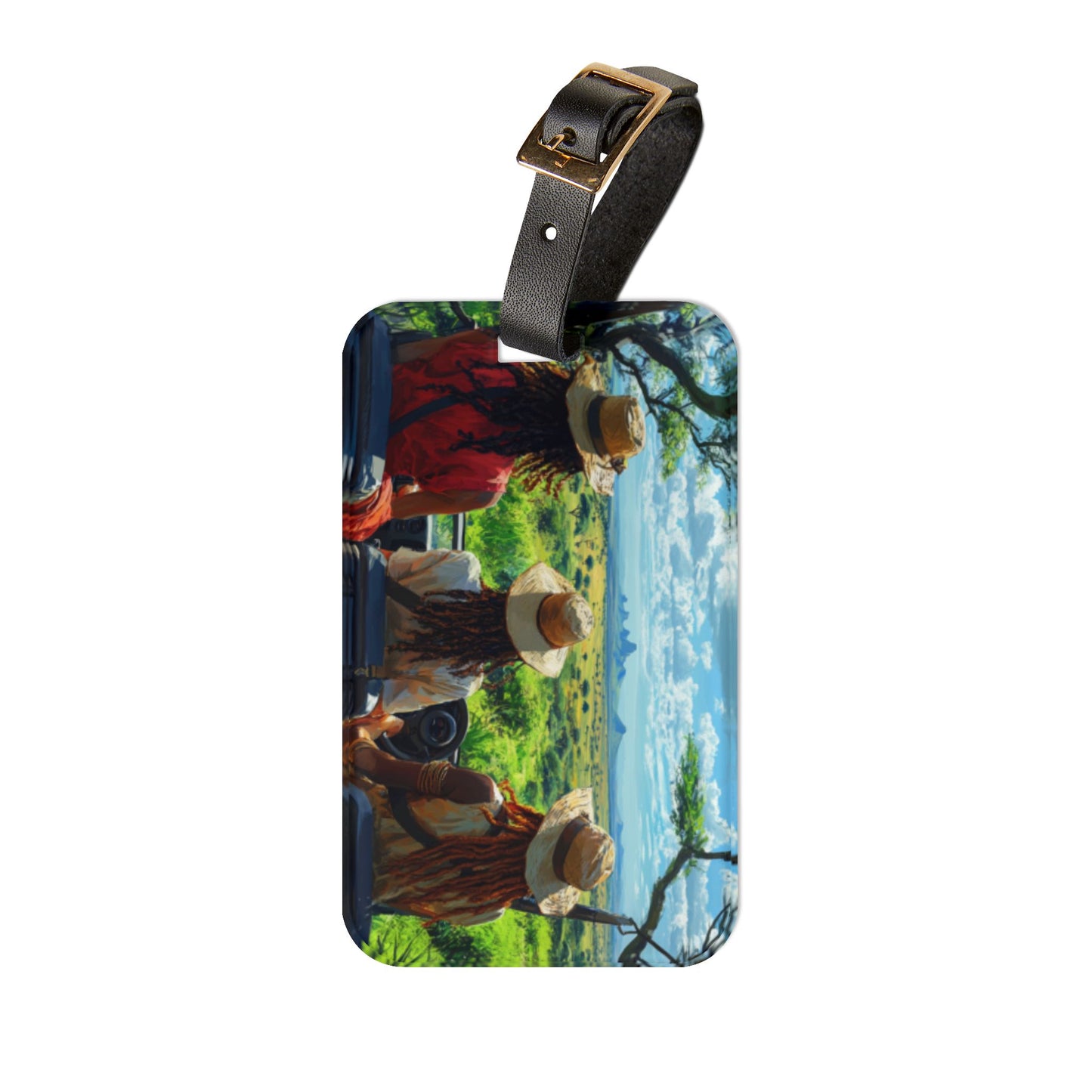 Art Voyage Sisters That Travel Luggage Tag Collection