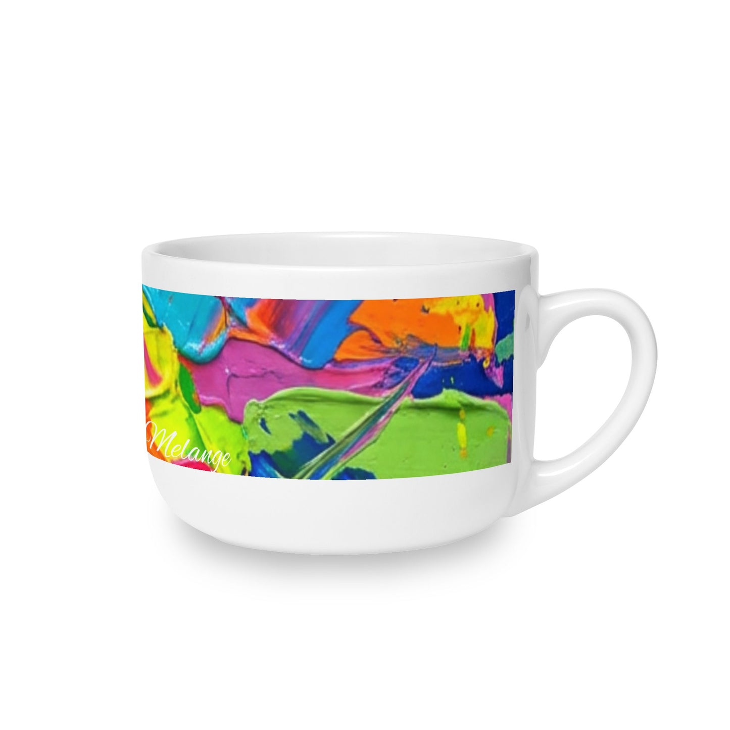 ChromaSoul™ Abstract Latte Mug Collection, 25oz