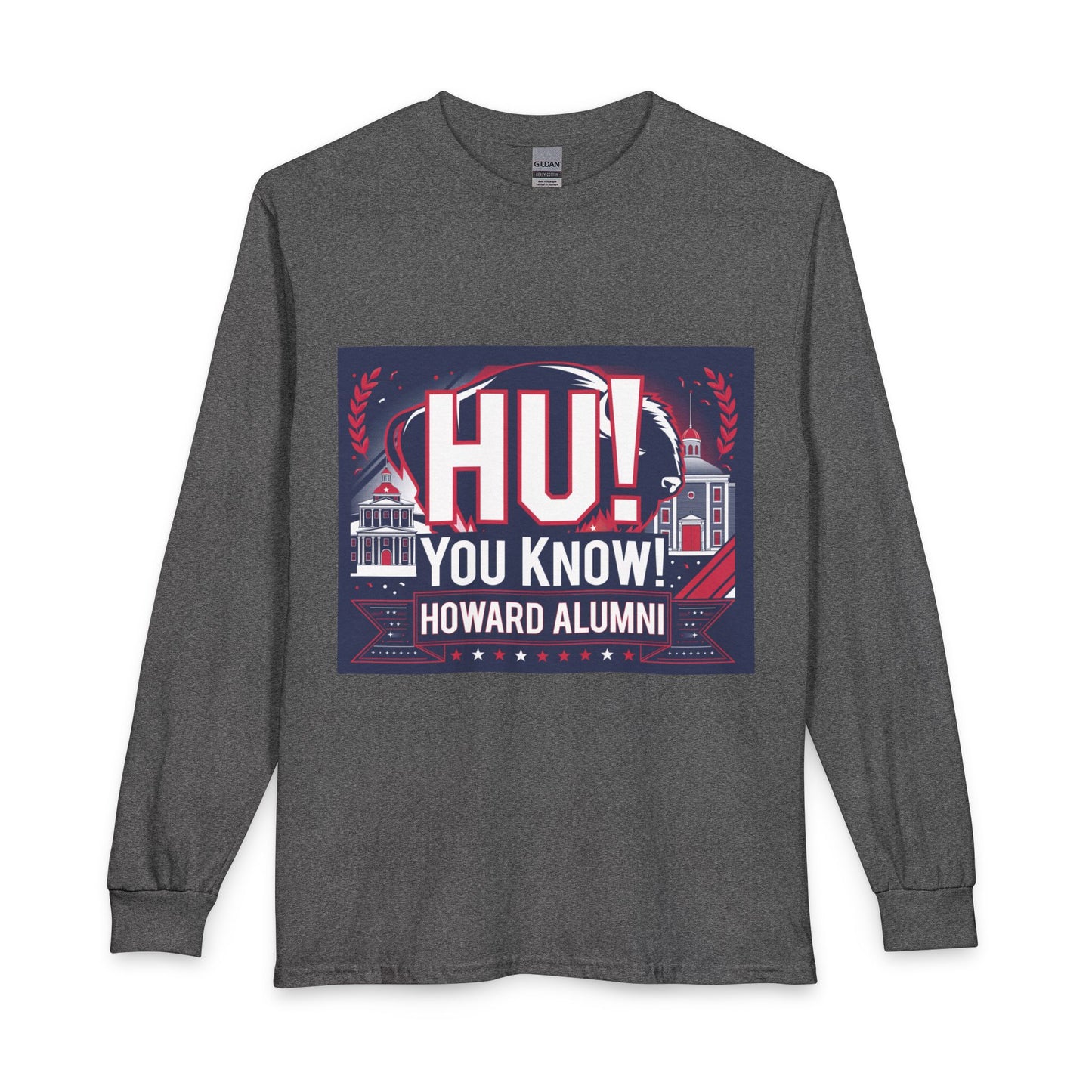 Howard University Heritage Reserve/Unisex Long Sleeve T-Shirt 4