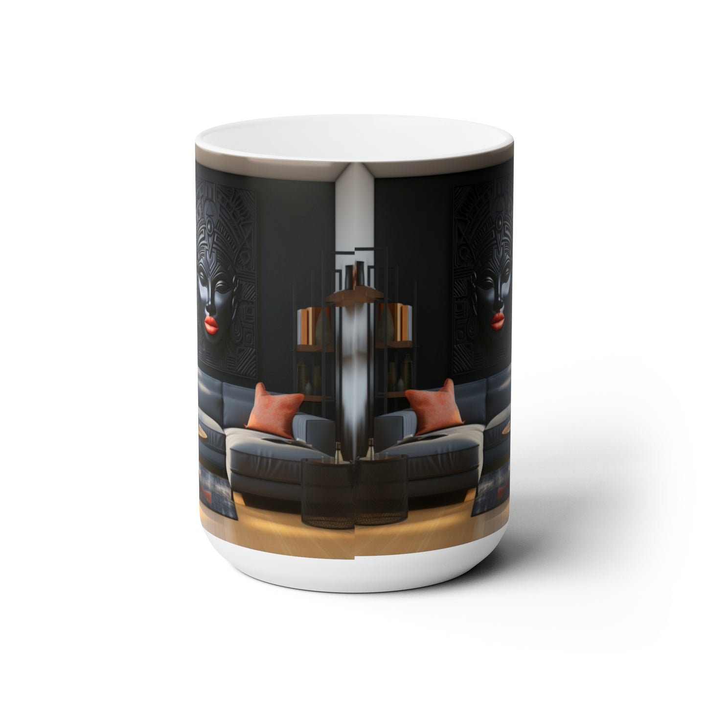 Melanin Magic Ceramic Mug 15oz