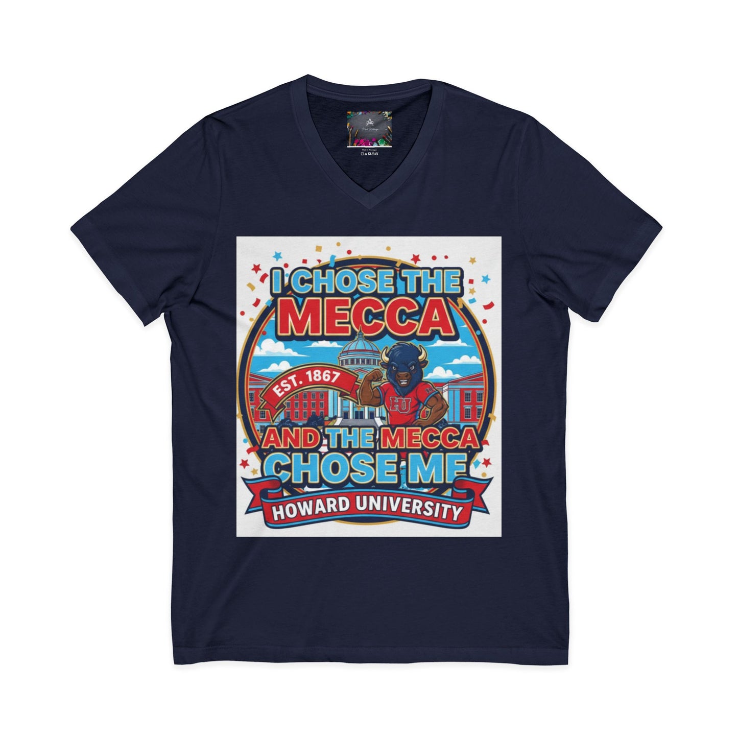 I Chose the Mecca and the Mecca Chose Me Unisex T-Shirt/A bold Howard-inspired statement tee for those who proudly embrace the Mecca.