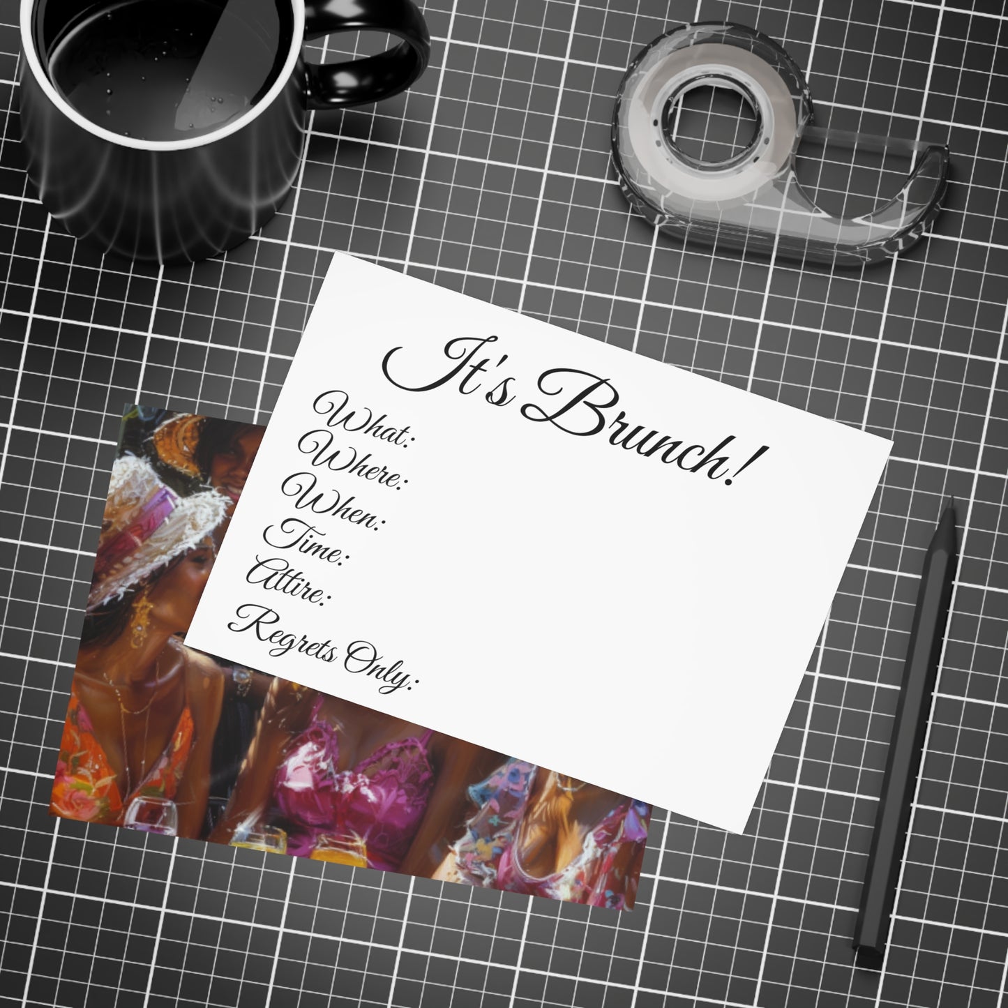 Brunch and Bliss  Invitation Bundles (envelopes included)