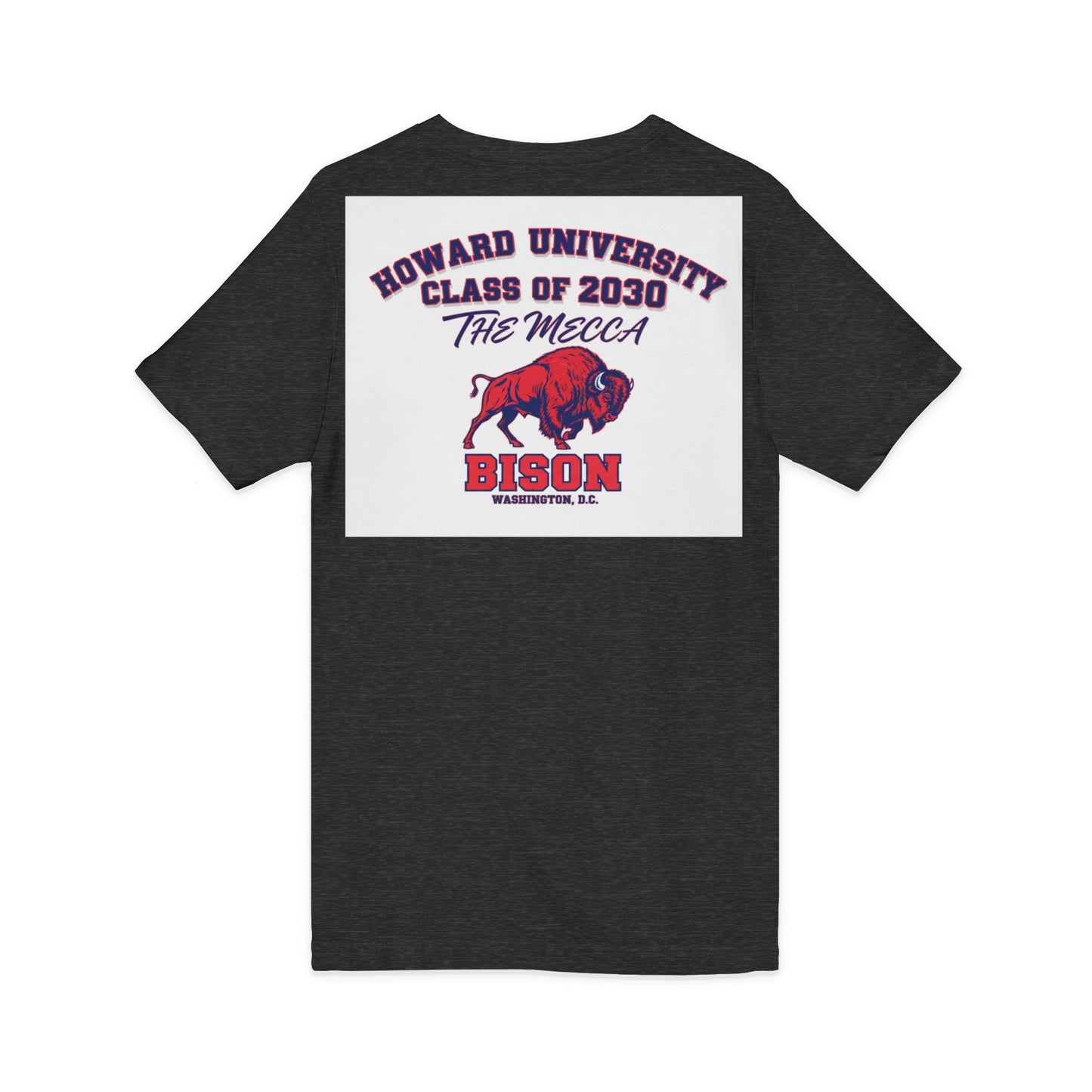 Howard University Class of 2030 Unisex V-Neck T-Shirt | The Mecca Incoming Class Tee