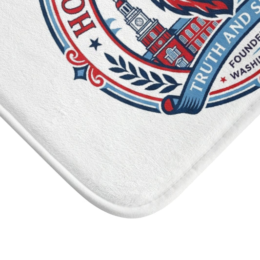Howard University Legacy Bath Mat – Bison Pride Dorm Collection