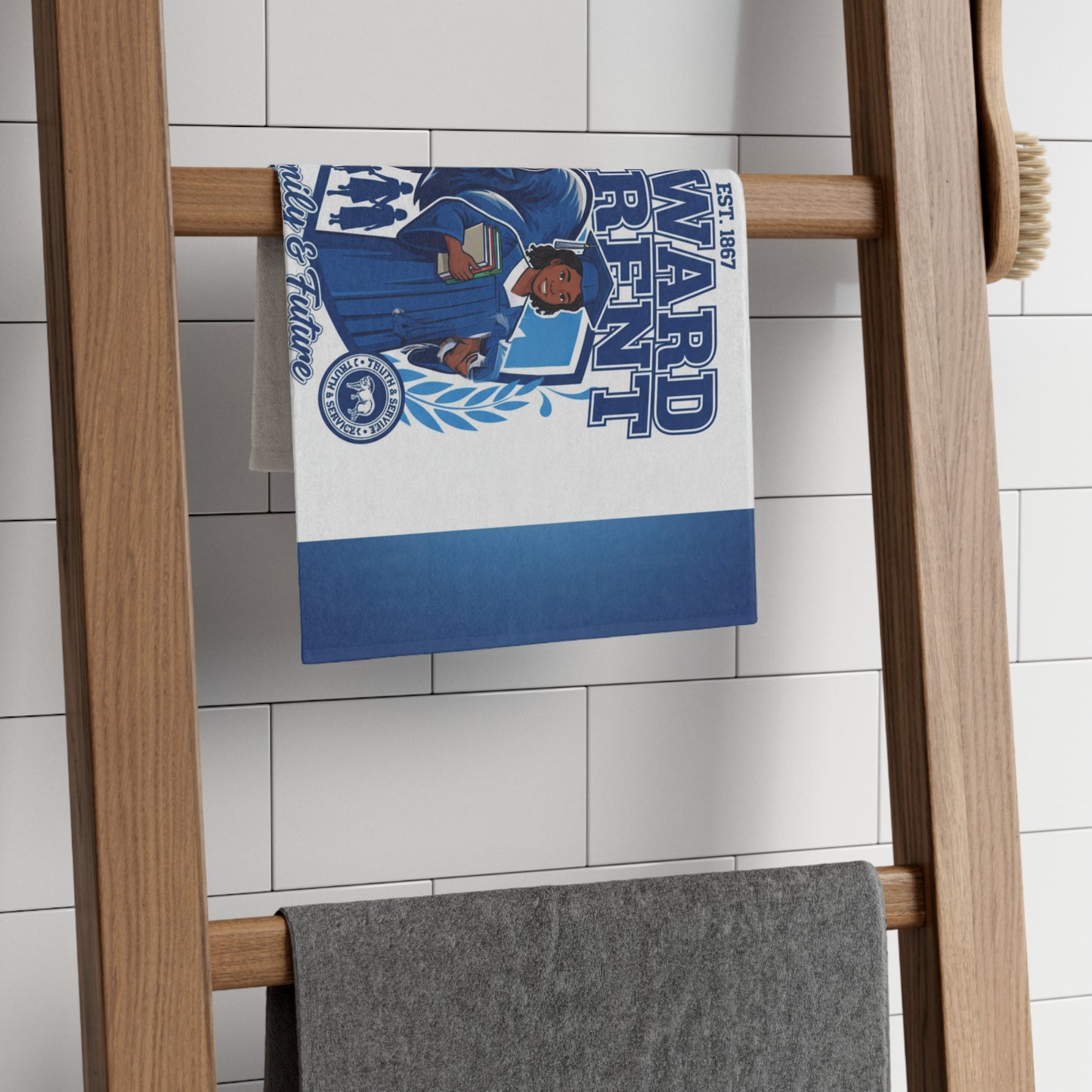 Howard University Bison Pride Rally Towel – HBCU Spirit Game Day Essential/Howard Parent