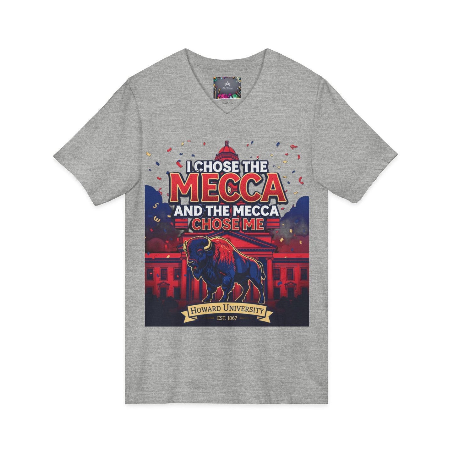 I Chose the Mecca and the Mecca Chose Me Unisex T-Shirt 5/A bold Howard-inspired statement tee for those who proudly embrace the Mecca.