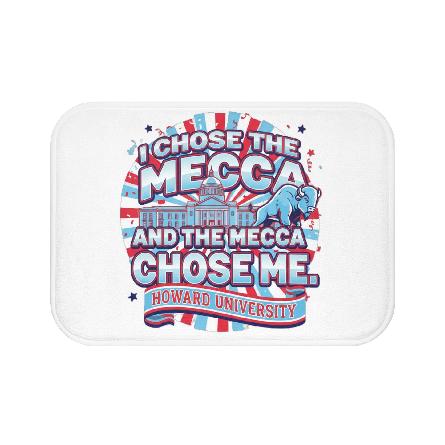 Howard University Legacy Bath Mat – Bison Pride Dorm Collection 3