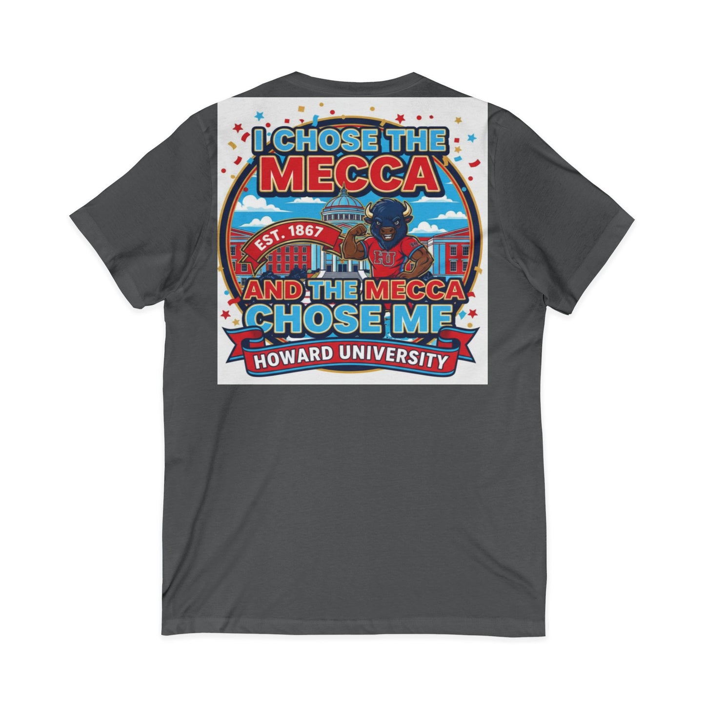 I Chose the Mecca and the Mecca Chose Me Unisex T-Shirt/A bold Howard-inspired statement tee for those who proudly embrace the Mecca.