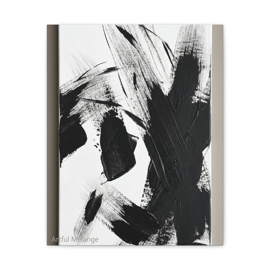 Acrylic Abstract Canvas Print - Richly Textured Artistry