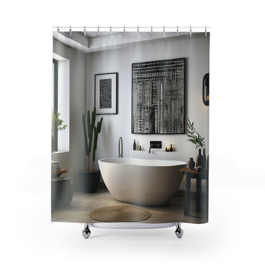 HeritageTapestry Afro Centric   Shower Curtain