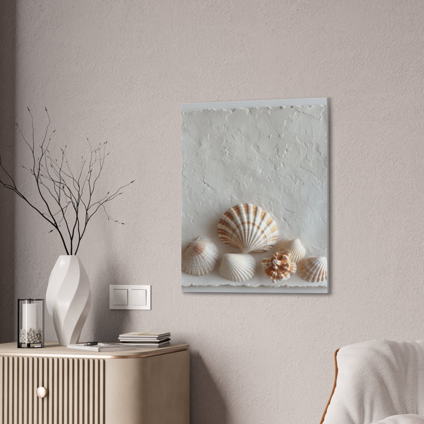 Seashell Serenity Canvas Print