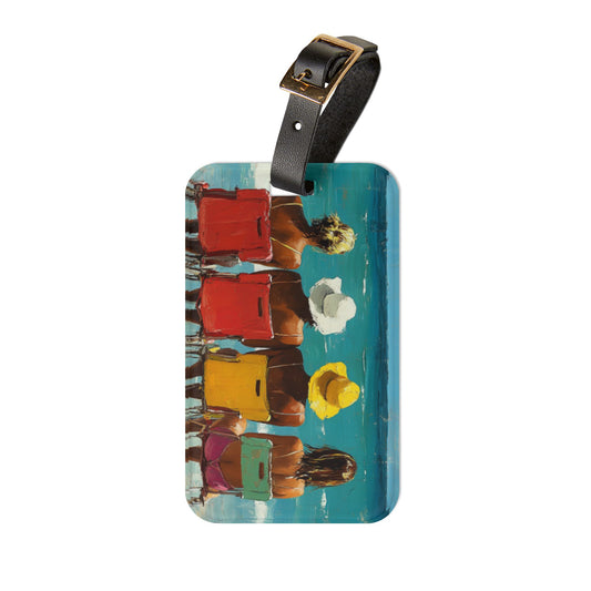 Art Voyage Sisters That Travel Luggage Tag Collection