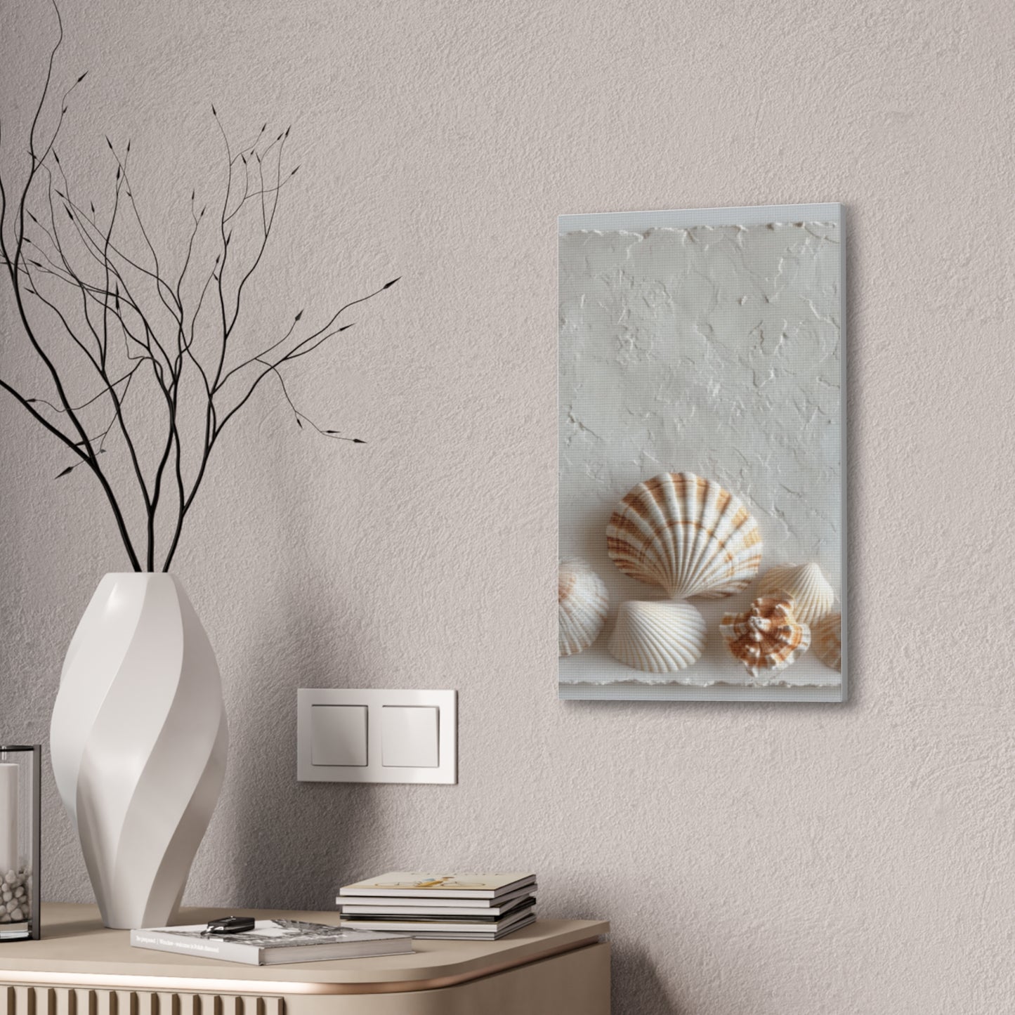 Seashell Serenity Canvas Print