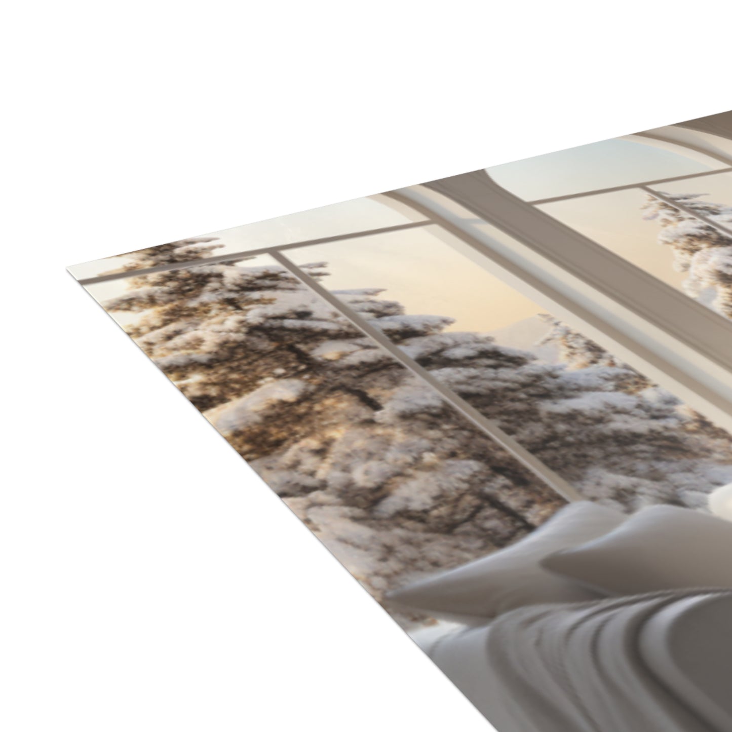Elegance in Gold & White Christmas Notecards (1, 10, 30, and 50pcs)